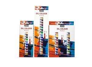 Set 17x10ml Culori Ulei Pop Art + 15ml White 669610 Pebeo
