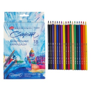 Set 18 Creioane Acuarelabile Sonnet 81412385