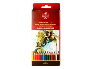 Set 18 creioane de acuarela Mondeluz 3717