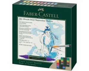 Set 20 Markere Acuarelabile Albrecht Durer Faber Castell 160320