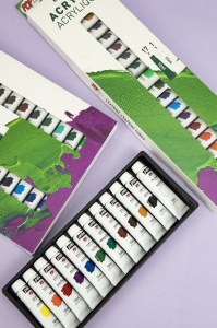 Set 23x10ml Culori Acrilice Pop Art + 15ml White 669720 Pebeo