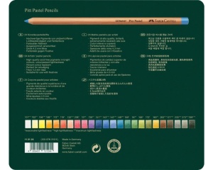 Set 24 creioane pastel Pitt Faber Castell 112124