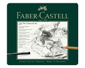 Set 24 Piese Carbune Pitt Charcoal 112978