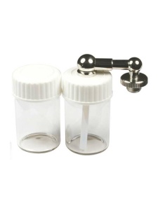 Set 2x15ml recipiente cu conector lateral H&S 124403