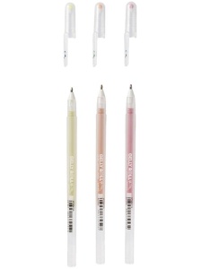 Set 3 Gelly Roll Stardust Happy Sakura poxpgbstA3d