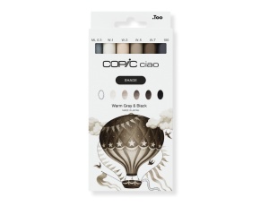 Set 5+1 Copic Ciao ColectiaShade Gri cu Ton Cald si Negru 22075581
