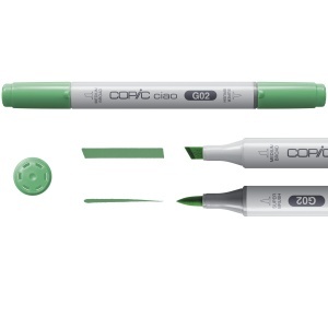 Set 5 markere cu cerneala pe baza de alcool + 1 Multiliner 0,3 mm, Copic Ciao Manga 3, 22075558 - Img 6
