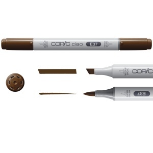 Set 5 markere cu cerneala pe baza de alcool + 1 Multiliner negru 0,3 mm, Copic Ciao Portrait Colours 2, 22075553 - Img 3