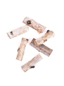 Set 6 ornamente lemn bete de mesteacan 6cm Dp Craft dpza-085