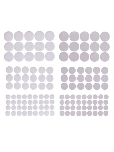 Set 69 discuri autoadezive cu scai alb Dp Craft dpkd-010