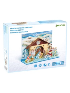 Set constructie din lemn Ieslea din Bethlehem Walachia W44