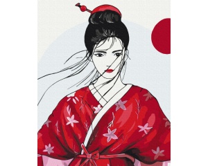 Set Pictura pe Numere Model Geisha BS53798
