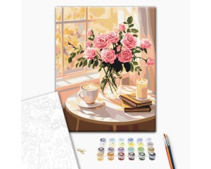 Set Pictura pe Numere Model Magia Diminetii BS54287