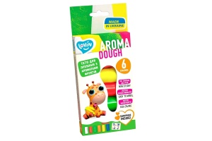 Set plastilina aromata, 6 culori x 15 g, Aroma Dough, Lovin'do Okto, OK41199