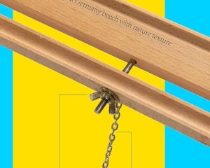 Sevalet Trepied Profesional MEEDEN din Fag Natur, cod AFE-6023-YM