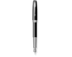 Set Stilou cu Penita de 18K + Cutie si Agenda Sonnet Royal Negru CT Parker 113290