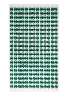 Strasuri adezive 6mm Verde smarald CN5192