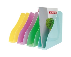Suport vertical pentru documente Arda My Desk, culori pastel