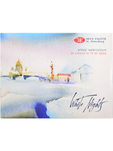 Acuarele extra-fine set 24 x 10 ml la tub White Nights 19411582