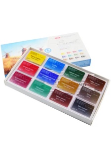 Acuarele studiu set 12 in cutie de carton Plein air Sonnet 35411879