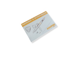Aerograf Evolution CR Plus 2024 2in1 cu 0.28mm si 0.45mm Cupa 2ml si 5ml  Harder & Steenbeck  121233