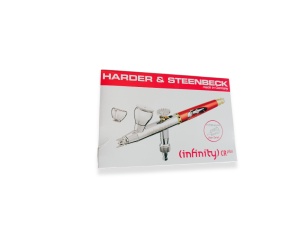 Aerograf Infinity CRPlus 2024 SOLO cu 0.25mm si Cupa 2ml Titanium Harder & Steenbeck 122231