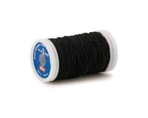 Ata elastica neagra 0,5 mm x 20 m pentru cusut, tricotat si crosetat, Prym, 970010