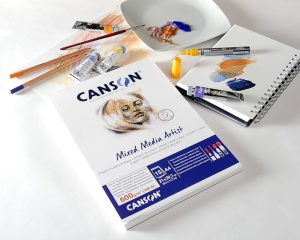 Bloc Mix Media Artist Canson – 600 g/mp