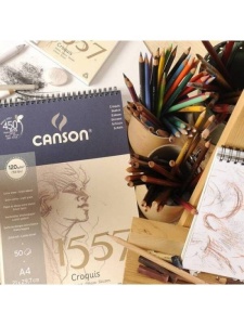 Bloc schite 1557 Canson 120 g/mp