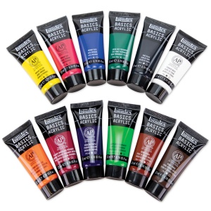 Culori acrilice set 12 x 22 ml Liquitex Basics 3699353