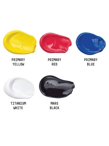 Culori acrilice set 5 x 75 ml Liquitex Basics 3699361