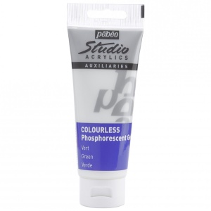 Gel acrilic fosforescent 100 ml Studio Pebeo