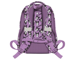 Ghiozdan ergonomic Kuromi Violet St. Majewski BPL 58, 40 cm, 4 compartimente, violet, cod 693700