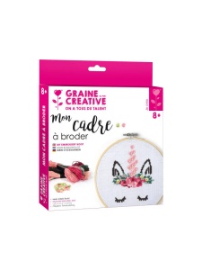 Kit broderie Unicorn Graine Creative, 15,5 cm, cod 420171