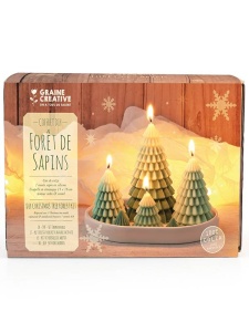 Kit confectionare Lumanari de Brad Graine Creative, cod 152047