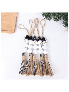Kit 5 decoratiuni din bile Oameni de Zapada Graine Creative 100872