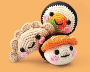 Kit Creativ Amigurumi, model Sushi 420331 Graine Creative