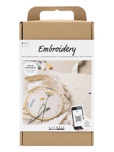 Kit de broderie pentru incepatori Creative Company 970851