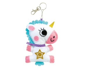 Kit de cusut Mini Couz'in model Olympe unicornul My Mandarine, cod KC089C