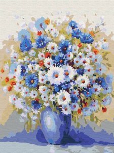 Kit pictura pe numere Field bouquet Profiart 51388