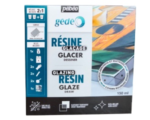 Kit rasina de glazurare Gedeo Pebeo