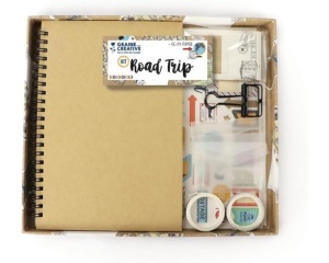 Kit scrapbooking, model jurnal de calatorie, Graine Creative, 517822