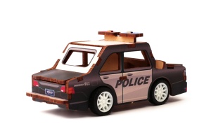 Macheta 3D masina de politie din lemn Graine Creative 651061