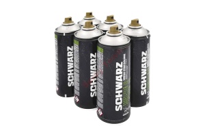 Montana Recycled SCHWARZ 400ml – Spray Graffiti cu Presiune Ridicata