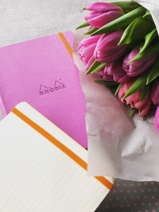 Notebook Hartie Liniata 10.5X14.8cm 72 file 90g Ivory Rhodia 1173