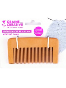 Pieptene din lemn Graine Creative 420215