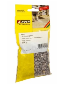 Pietris gri pentru diorame boulders 250g 9214 Noch