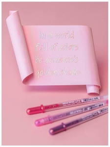 Pix Gelly Roll Silver & Gold Shadow Sakura