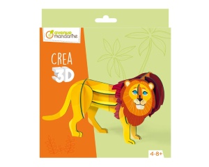 Puzzle 3D model Leu My Mandarine, cod PU035C