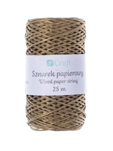 Rola snur decorativ din hartie 25m Dp Craft